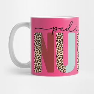 Leopard Pediatric Nurse Mug